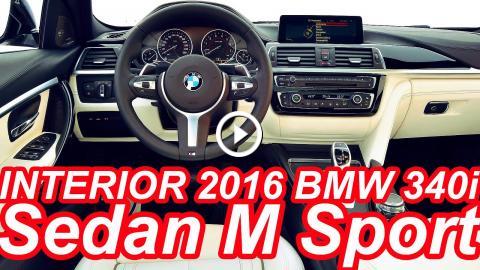 Interior Bmw 340i Sedan 2016 M Sport Package