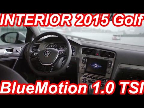 Interior Volkswagen Golf Bluemotion 1 0 Tsi 2015 60 Fps