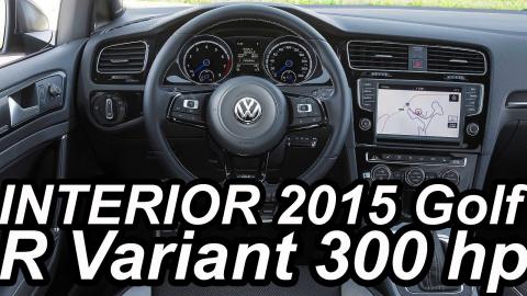 Interior Volkswagen Golf R Variant 2015 4motion 2 0 Tsi 300